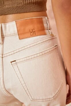 ULLA JOHNSON Daphne Jean - Cowrie Wash 10 ULLA JOHNSON Daphne Jean - Cowrie Wash -Lila's Closet ULLA JOHNSON Daphne Jean COWRIE WASH 03