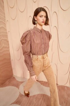 ULLA JOHNSON Dari Blouse - Mulberry 11 ULLA JOHNSON Dari Blouse - Mulberry -Lila's Closet ULLA JOHNSON Dari Blouse MULBERRY 0023