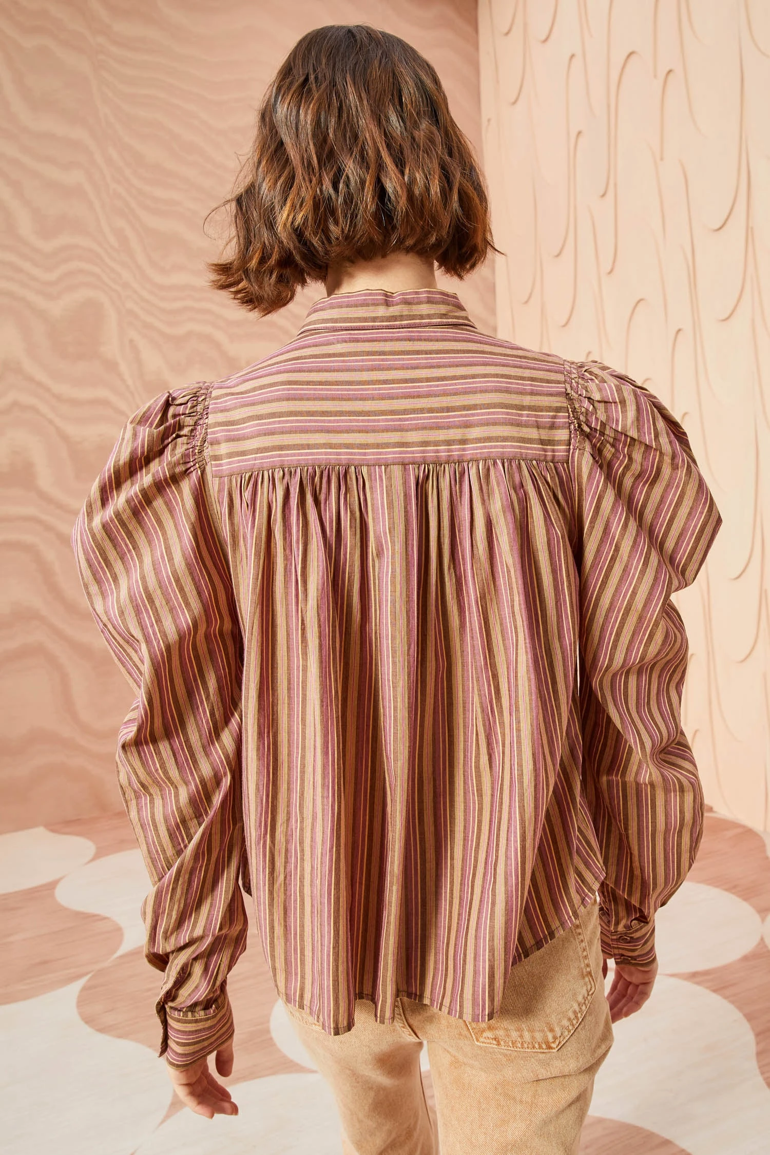 ULLA JOHNSON Dari Blouse - Mulberry 6 ULLA JOHNSON Dari Blouse - Mulberry - Image 4