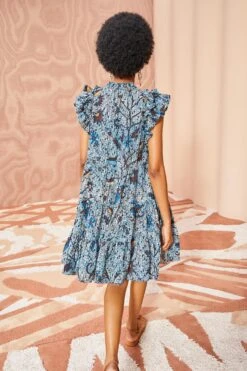 ULLA JOHNSON Denia Dress - Morning Glory -Lila's Closet ULLA JOHNSON Denia Dress MORNING GLORY 03