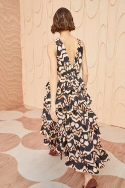 ULLA JOHNSON Dephne Dress - Obsidian -Lila's Closet ULLA JOHNSON Dephne Dress OBSIDIAN 04