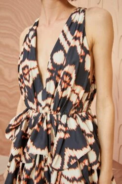 ULLA JOHNSON Dephne Dress - Obsidian -Lila's Closet ULLA JOHNSON Dephne Dress OBSIDIAN 05