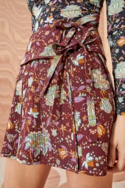 ULLA JOHNSON Dimi Skirt - Heliotrope -Lila's Closet ULLA JOHNSON Dimi Skirt HELIOTROPE 02 ALT