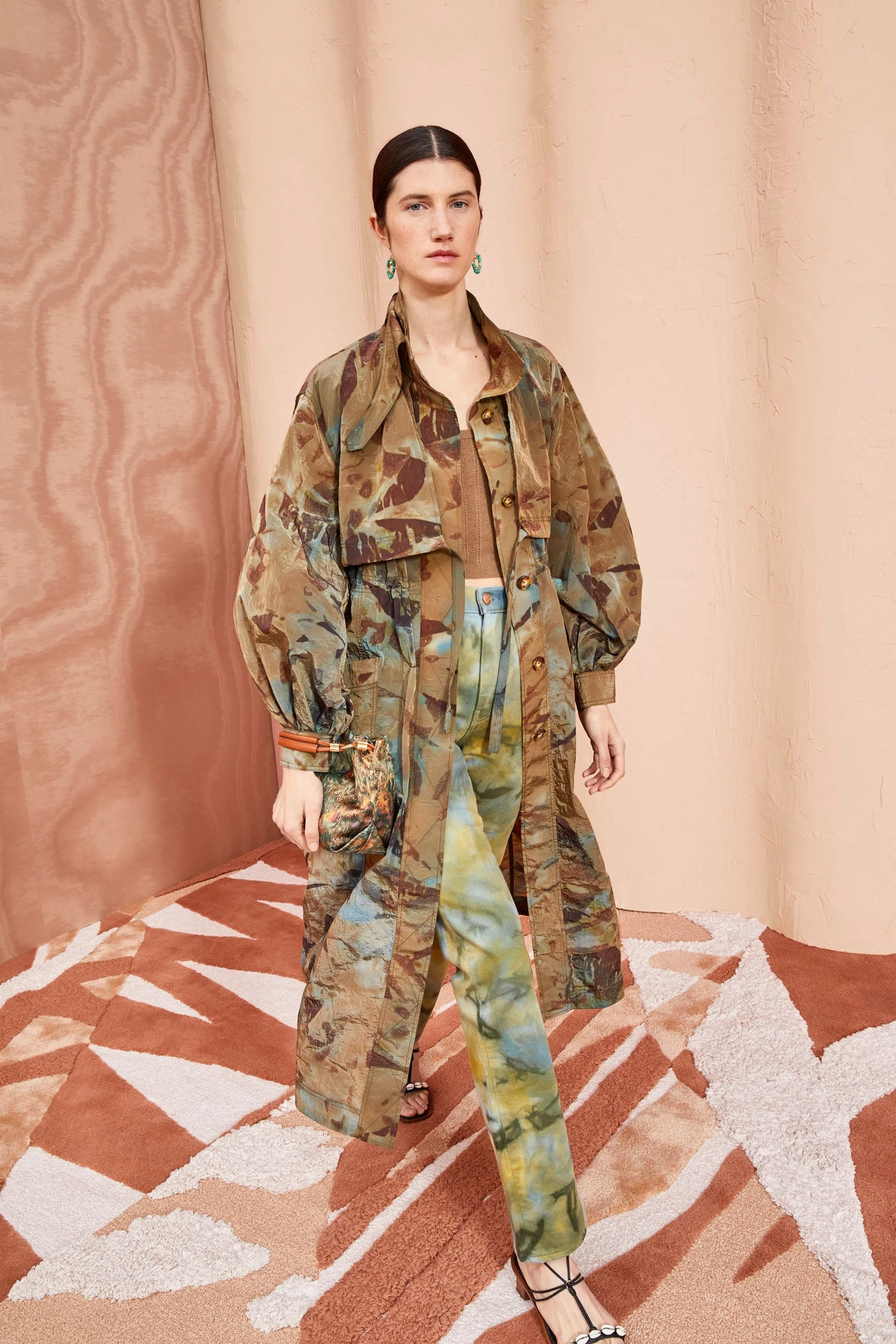 ULLA JOHNSON Elettra Trench - Chalcedony 8 ULLA JOHNSON Elettra Trench - Chalcedony - Image 6