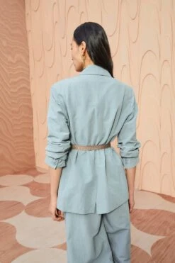 ULLA JOHNSON Ellery Jacket - Agave -Lila's Closet ULLA JOHNSON Ellery Jacket AGAVE 0132