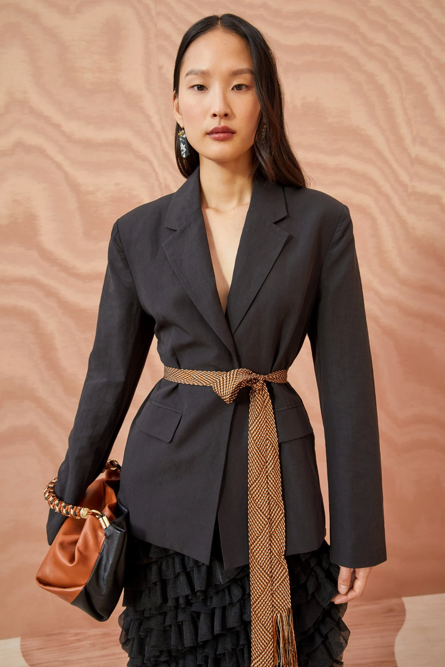 ULLA JOHNSON Ellery Jacket - Noir 3 ULLA JOHNSON Ellery Jacket - Noir