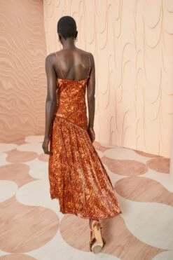 ULLA JOHNSON Elodie Dress - Sienna -Lila's Closet ULLA JOHNSON Elodie Dress SIENNA 0029