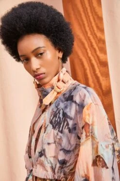 ULLA JOHNSON Giorgia Jacket - Fire Opal -Lila's Closet ULLA JOHNSON Giorgia Jacket FIREOPAL 02 ALT