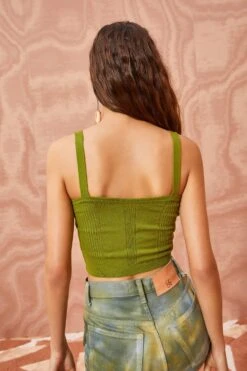 ULLA JOHNSON Giselle Top - Willow -Lila's Closet ULLA JOHNSON Giselle Top WILLOW 0077