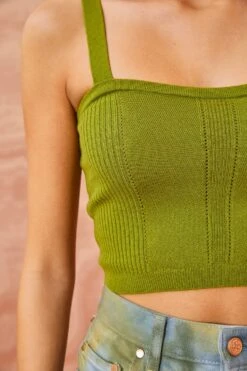 ULLA JOHNSON Giselle Top - Willow -Lila's Closet ULLA JOHNSON Giselle Top WILLOW 0089