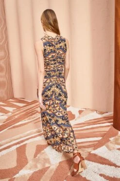 ULLA JOHNSON Gwynne Dress - Constellation -Lila's Closet ULLA JOHNSON Gwynne Dress CONSTELLATION 05