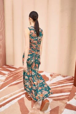 ULLA JOHNSON Gwynne Dress - Delphinium -Lila's Closet ULLA JOHNSON Gwynne Dress DELPHINIUM 04