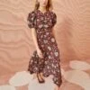 ULLA JOHNSON Heleen Dress - Heliotrope -Lila's Closet ULLA JOHNSON Heleen Dress HELIOTROPE 01 MAIN
