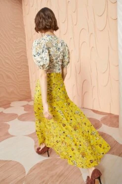 ULLA JOHNSON Imani Skirt - Mimosa -Lila's Closet ULLA JOHNSON Imani Skirt MIMOSA 0127