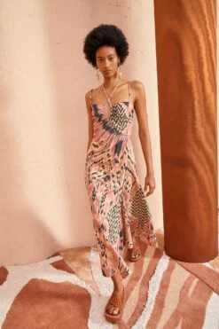 ULLA JOHNSON Imara Dress - Honeycomb -Lila's Closet ULLA JOHNSON Imara Dress HONEYCOMB 03