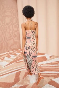 ULLA JOHNSON Imara Dress - Honeycomb -Lila's Closet ULLA JOHNSON Imara Dress HONEYCOMB 04