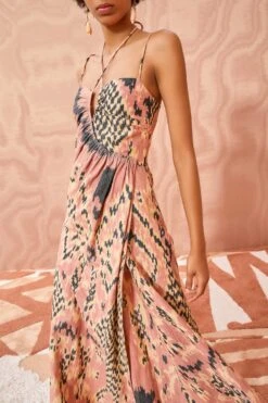 ULLA JOHNSON Imara Dress - Honeycomb -Lila's Closet ULLA JOHNSON Imara Dress HONEYCOMB 05