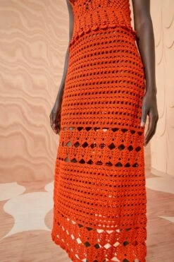 ULLA JOHNSON Innika Dress - Carnelian -Lila's Closet ULLA JOHNSON Innika Dress CARNELIAN 0181