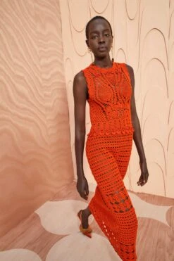 ULLA JOHNSON Innika Dress - Carnelian -Lila's Closet ULLA JOHNSON Innika Dress CARNELIAN 0230