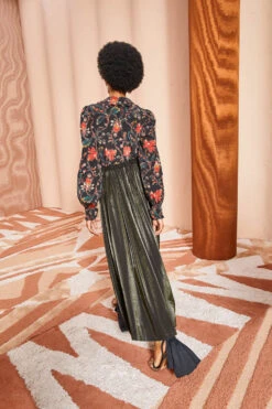 ULLA JOHNSON Irvette Skirt - Noir 11 ULLA JOHNSON Irvette Skirt - Noir -Lila's Closet ULLA JOHNSON Irvette Skirt NOIR 0135