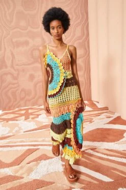 ULLA JOHNSON Isolda Dress - Passiflora -Lila's Closet ULLA JOHNSON Isolda Dress PASSIFLORA 0127