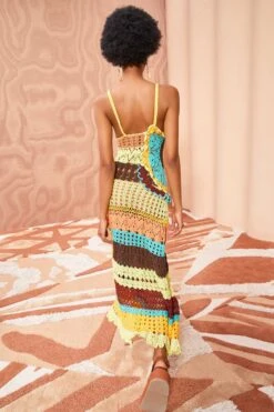 ULLA JOHNSON Isolda Dress - Passiflora -Lila's Closet ULLA JOHNSON Isolda Dress PASSIFLORA 0161