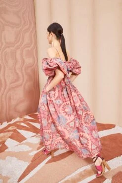 ULLA JOHNSON Izra Gown - Passionflower -Lila's Closet ULLA JOHNSON Izra Gown PASSIONFLOWER 04