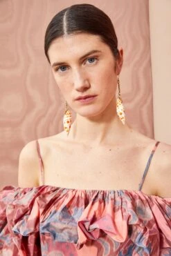 ULLA JOHNSON Izra Gown - Passionflower -Lila's Closet ULLA JOHNSON Izra Gown PASSIONFLOWER 05