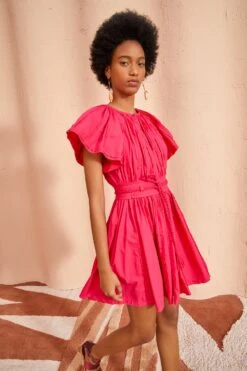 ULLA JOHNSON Jessa Dress - Orchid -Lila's Closet ULLA JOHNSON Jessa Dress ORCHID 05