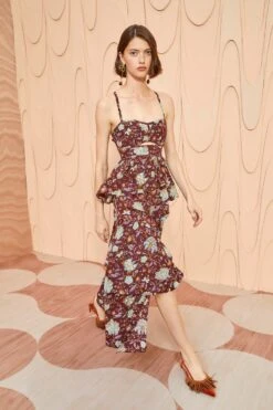 ULLA JOHNSON Josanna Gown - Heliotrope -Lila's Closet ULLA JOHNSON Josanna Gown HELIOTROPE 0029