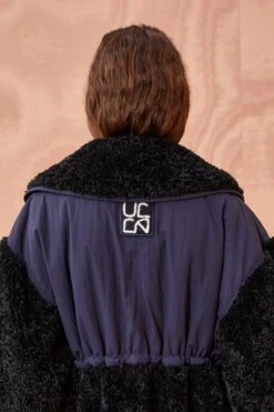 ULLA JOHNSON Killian Coat - Midnight -Lila's Closet ULLA JOHNSON Killian Coat MIDNIGHT 0114