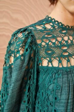 ULLA JOHNSON Lata Dress - Cypress -Lila's Closet ULLA JOHNSON Lata Dress CYPRESS 0071