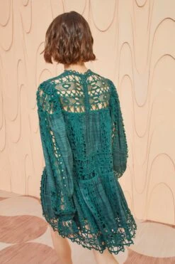 ULLA JOHNSON Lata Dress - Cypress -Lila's Closet ULLA JOHNSON Lata Dress CYPRESS 0114