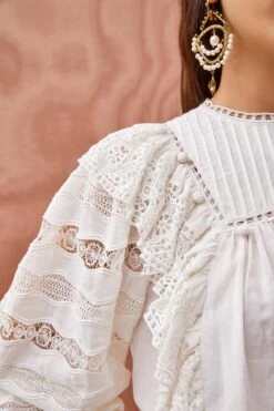 ULLA JOHNSON Lily Blouse - Pristine -Lila's Closet ULLA JOHNSON Lily Blouse PRISTINE 05