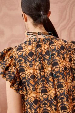 ULLA JOHNSON Lina Coverup - Constellation -Lila's Closet ULLA JOHNSON Lina Coverup CONSTELLATION 04