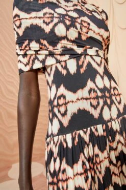 ULLA JOHNSON Livia Dress - Obsidian 10 ULLA JOHNSON Livia Dress - Obsidian -Lila's Closet ULLA JOHNSON Livia Dress OBSIDIAN 02 ALT