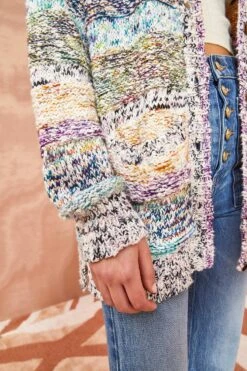 ULLA JOHNSON Lucinda Cardigan - Haze 9 ULLA JOHNSON Lucinda Cardigan - Haze -Lila's Closet ULLA JOHNSON Lucinda Cardigan HAZE 02 ALT