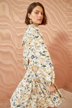 ULLA JOHNSON Lula Dress - Gardenia -Lila's Closet ULLA JOHNSON Lula Dress GARDENIA 0114