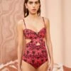ULLA JOHNSON Luna Maillot - Wild Rose -Lila's Closet ULLA JOHNSON Luna Maillot WILD ROSE 01 MAIN