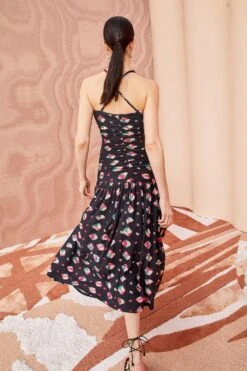 ULLA JOHNSON Marcella Dress - Nocturne 11 ULLA JOHNSON Marcella Dress - Nocturne -Lila's Closet ULLA JOHNSON Marcella Dress NOCTURNE 04