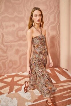 ULLA JOHNSON Marcella Dress - Wheat Flower -Lila's Closet ULLA JOHNSON Marcella Dress WHEAT FLOWER 05