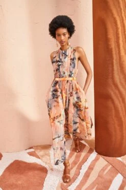 ULLA JOHNSON Marietta Dress - Fire Opal -Lila's Closet ULLA JOHNSON Marietta Dress FIREOPAL 0017