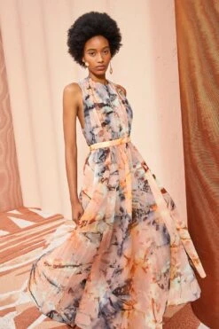 ULLA JOHNSON Marietta Dress - Fire Opal -Lila's Closet ULLA JOHNSON Marietta Dress FIREOPAL 0052