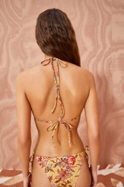 ULLA JOHNSON Maya Bikini Top - Calla Lily -Lila's Closet ULLA JOHNSON Maya Bikini TOP CALLA LILY 04