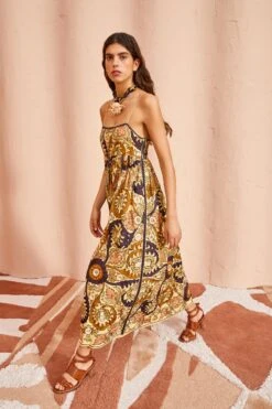 ULLA JOHNSON Mayra Dress - Yarrow 11 ULLA JOHNSON Mayra Dress - Yarrow -Lila's Closet ULLA JOHNSON Mayra Dress YARROW 0043