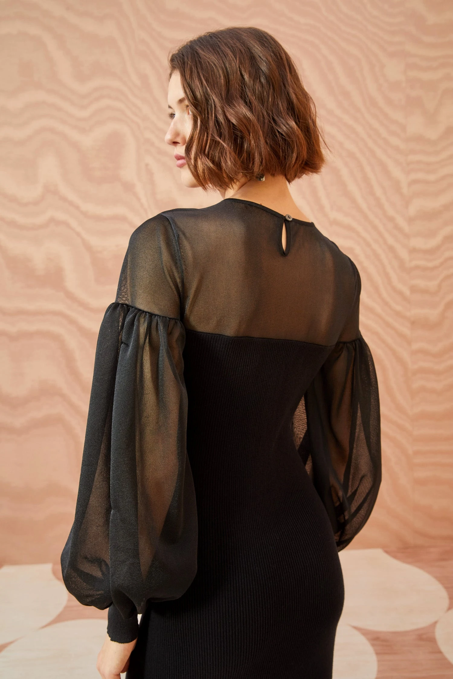 ULLA JOHNSON Milla Dress - Noir 7 ULLA JOHNSON Milla Dress - Noir - Image 5