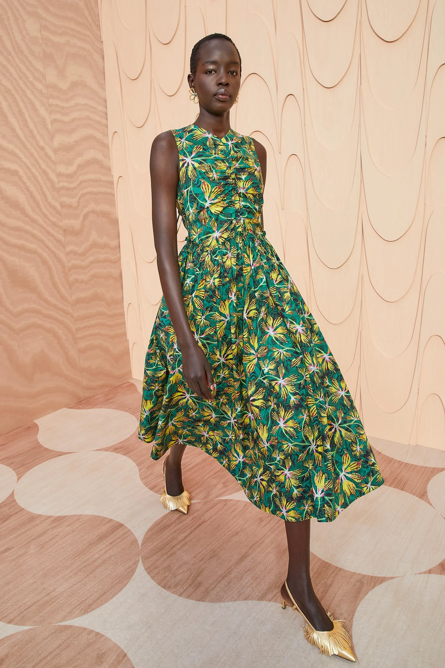 ULLA JOHNSON Mimi Dress - Tigerlily 3 ULLA JOHNSON Mimi Dress - Tigerlily