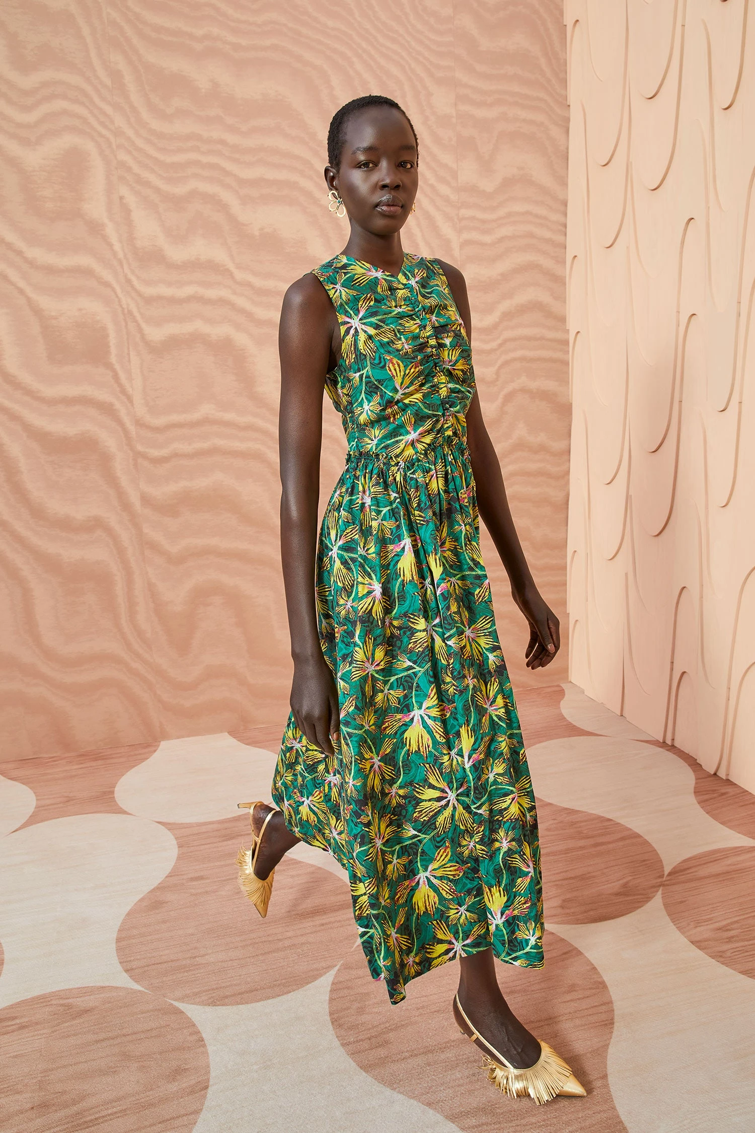 ULLA JOHNSON Mimi Dress - Tigerlily 7 ULLA JOHNSON Mimi Dress - Tigerlily - Image 5