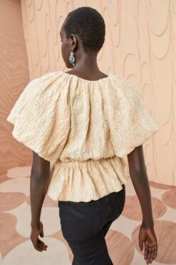 ULLA JOHNSON Mirabelle Top - Peony -Lila's Closet ULLA JOHNSON Mirabelle Top PEONY 04