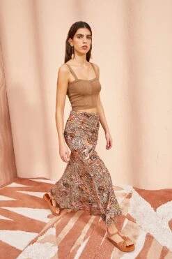 ULLA JOHNSON Nadira Skirt - Wheat Flower -Lila's Closet ULLA JOHNSON Nadira Skirt WHEAT FLOWER 05 bc48cb86 14c9 4405 840e 0a5e164a875c